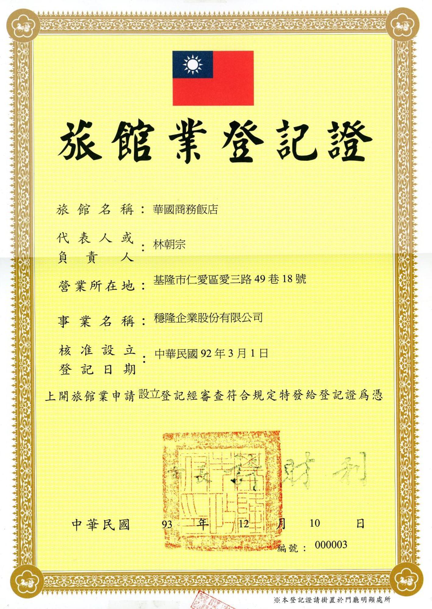 Hua Guo Hotel Chilung Exteriör bild